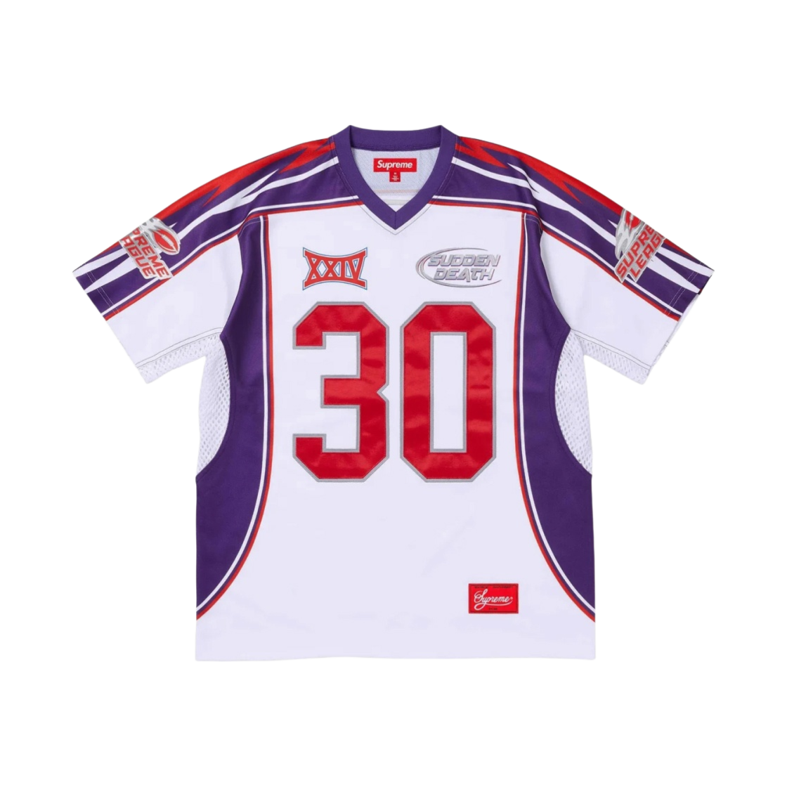 슈프림 서든 데스 풋볼 저지 화이트 - 24SS