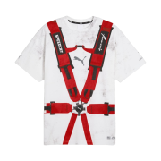 Puma x A$AP Rocky Seatbelt T-Shirts Puma White Rosso Corsa
