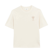 AMI de Coeur Tone-On-Tone T-Shirt Off White