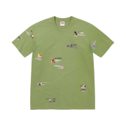 Supreme Upset T-Shirt Moss - 24FW