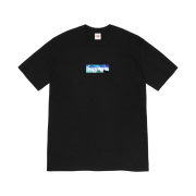 Supreme x Emilio Pucci Box Logo T-Shirt Black Blue - 21SS