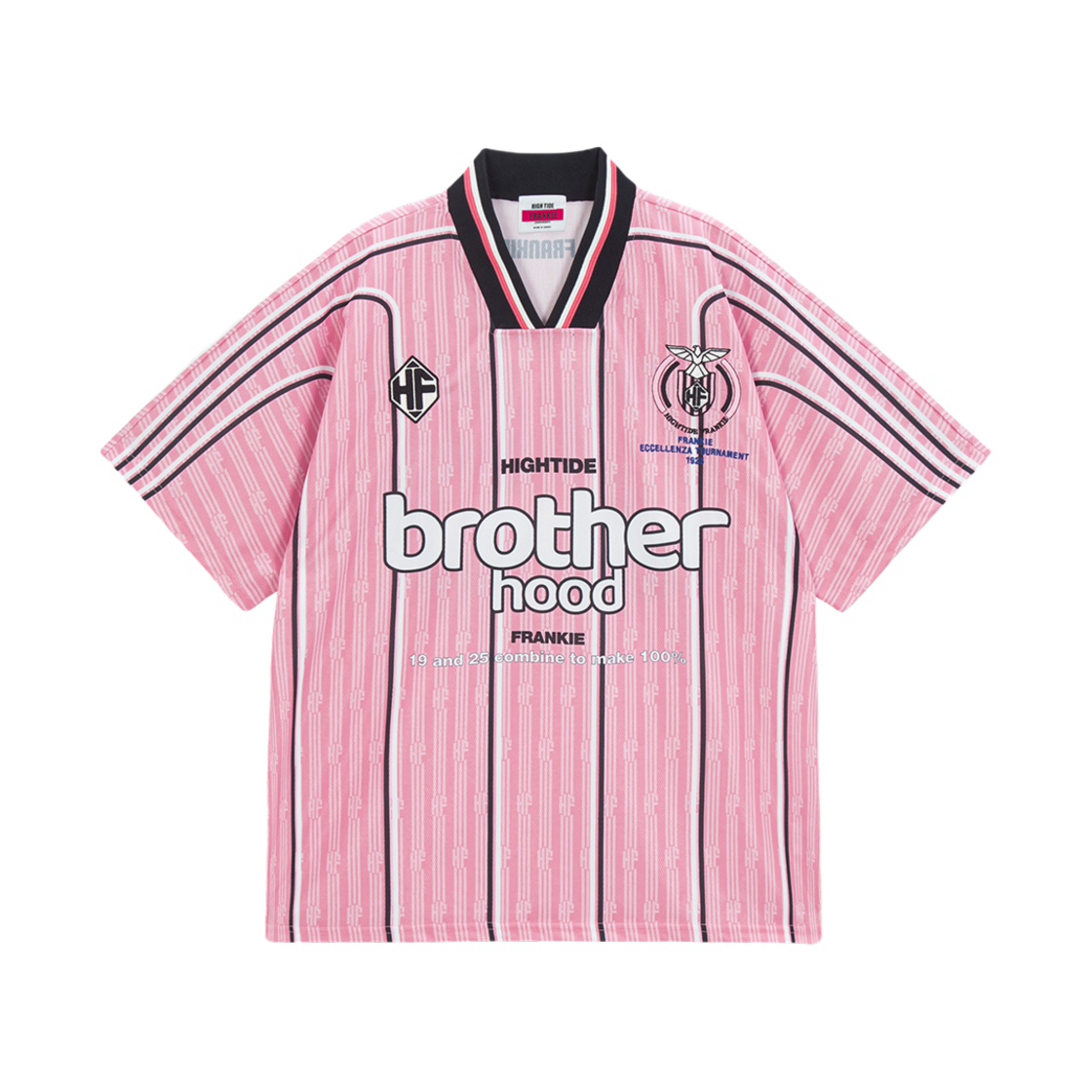 하이타이드 프랭키 프랭키 에프씨 져지 티셔츠 핑크(HIGHTIDE FRANKIE Frankie FC Jersey T-shirt Pink)