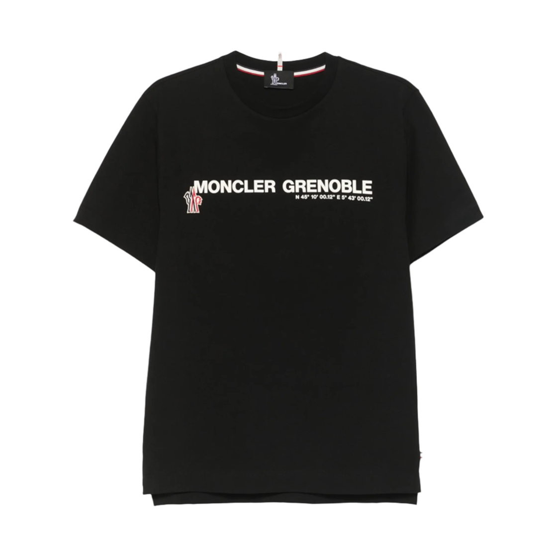 몽클레르 로고 코튼 티셔츠 블랙 - 25SS(Moncler Logo Cotton T-Shirt Black - 25SS) - 1