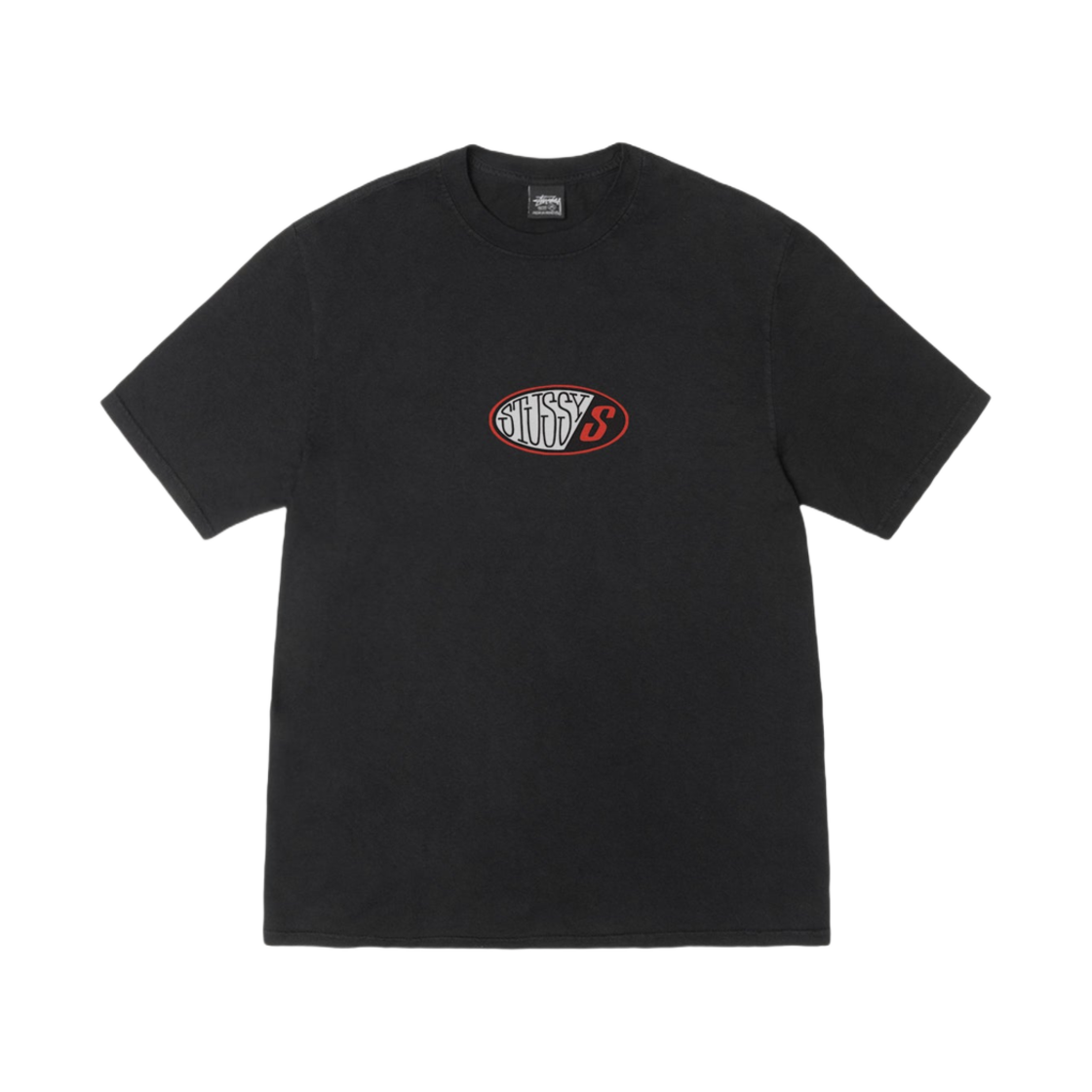 스투시 핏스탑 피그먼트 다이드 티셔츠 블랙(Stussy Pitstop Pigment Dyed T-Shirt Black) - 2