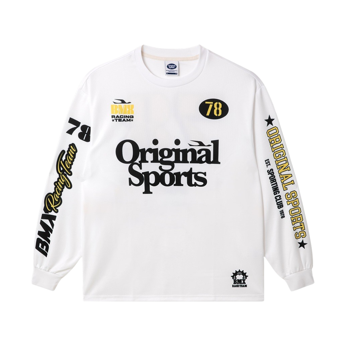 PO3MT24S181 PRO-SPECS Motor Graphic Mesh Jersy Off White