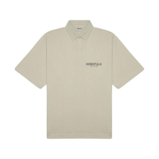 Essentials Short Sleeve Boxy Polo Moss - 20FW