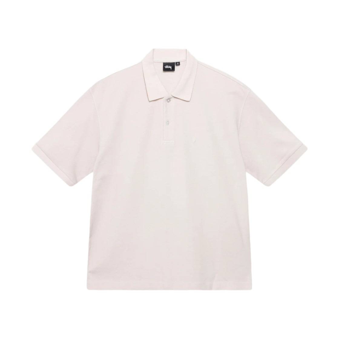 스투시 클래식 피케 폴로 오프 화이트(Stussy Classic Pique Polo Off White) - 1