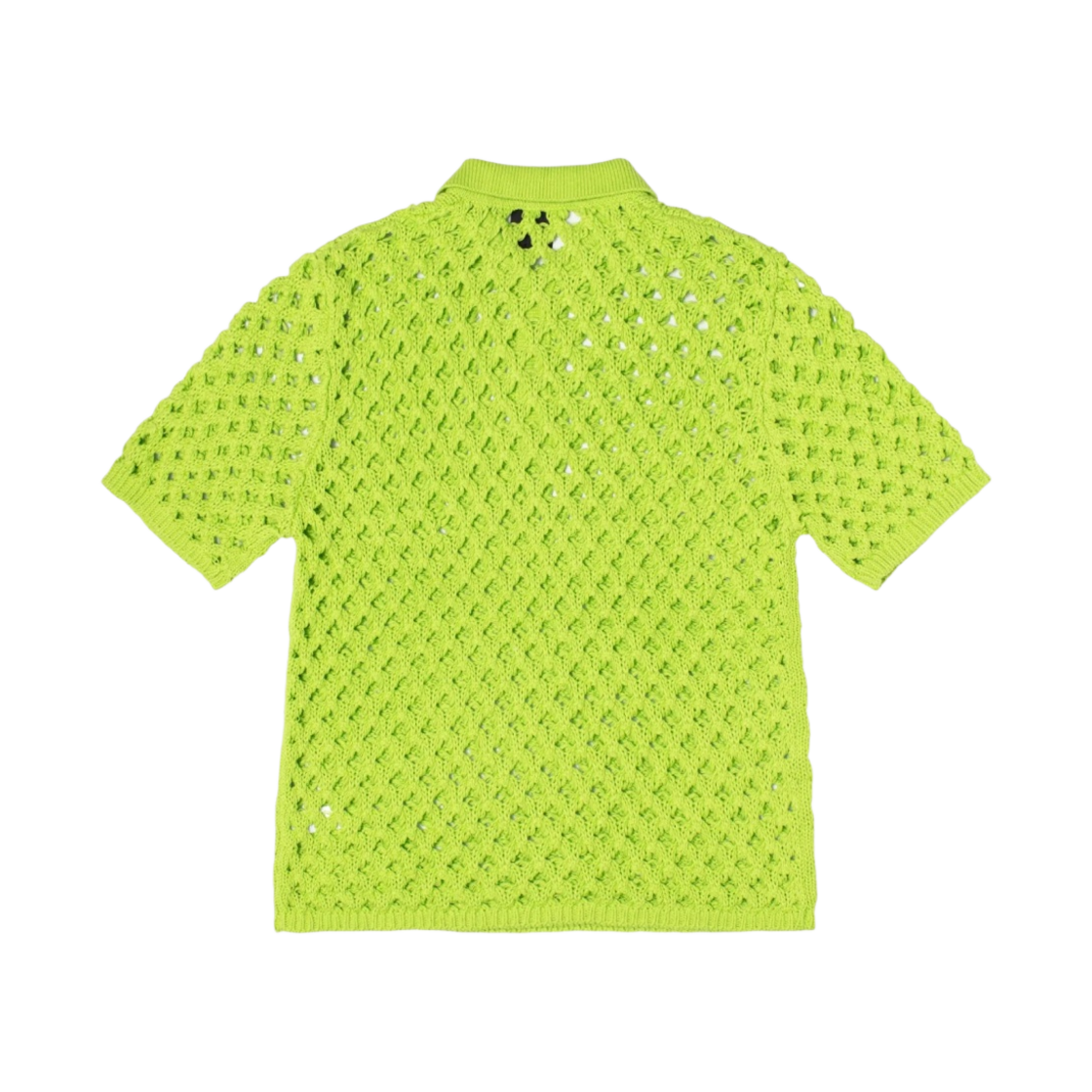 스투시 빅 메쉬 폴로 스웨터 라임(Stussy Big Mesh Polo Sweater Lime) - 2