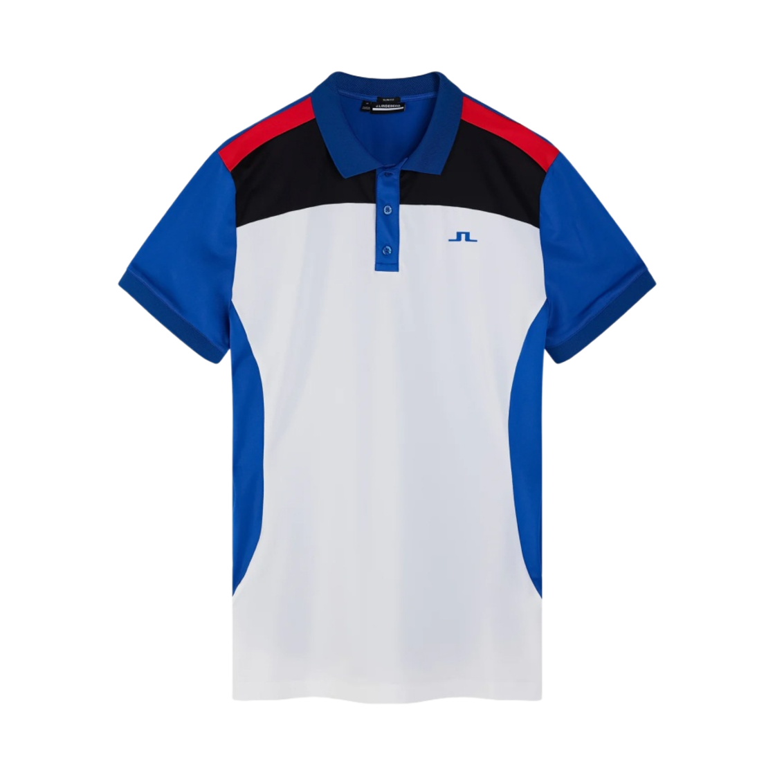 GMJT08001-O357 J.Lindeberg Roy Slim Fit Polo Lapis Blue