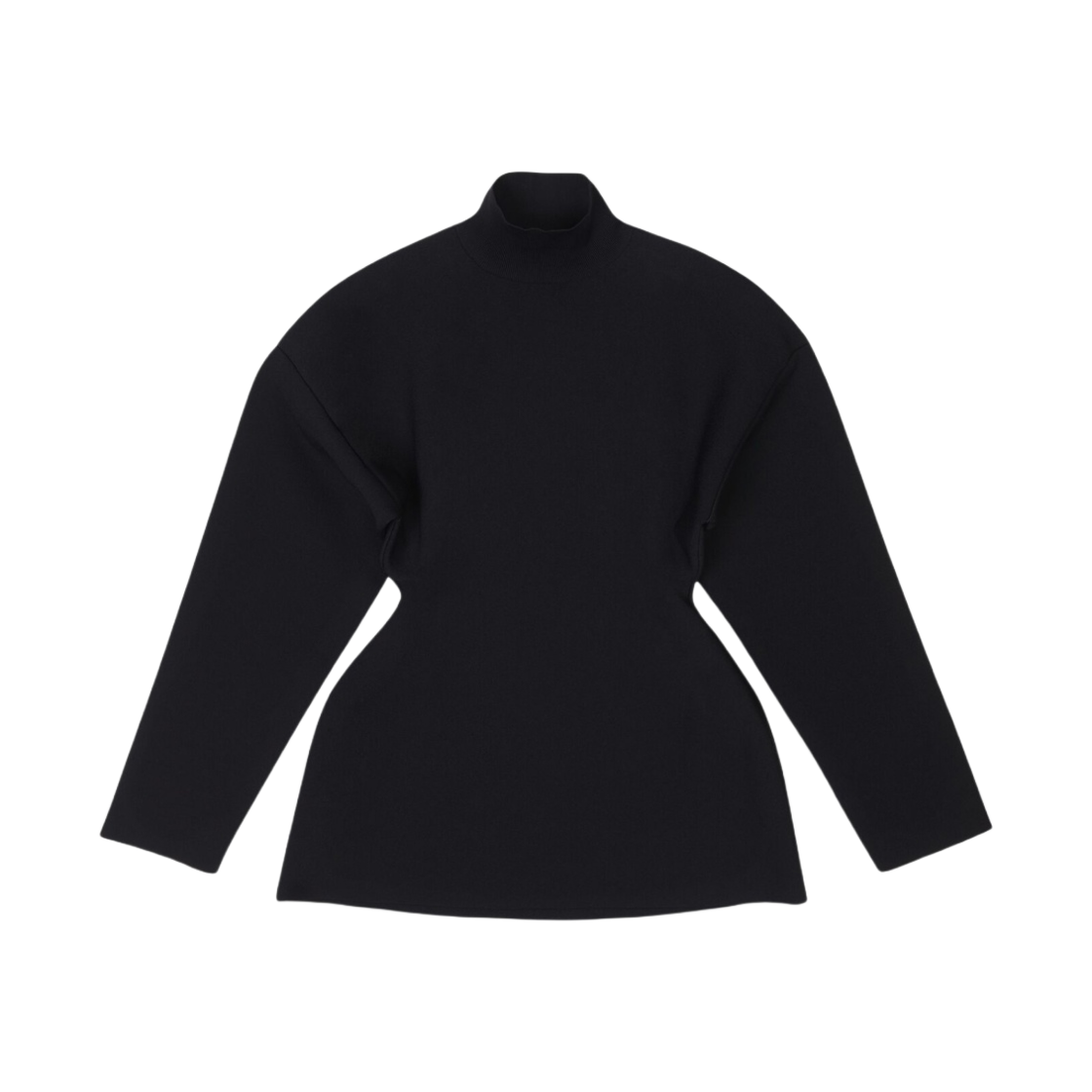 725284T51911000 (W) Balenciaga Hourglass Turtleneck Black