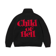 Supreme Child of Hell Cowichan Sweater Black - 24FW
