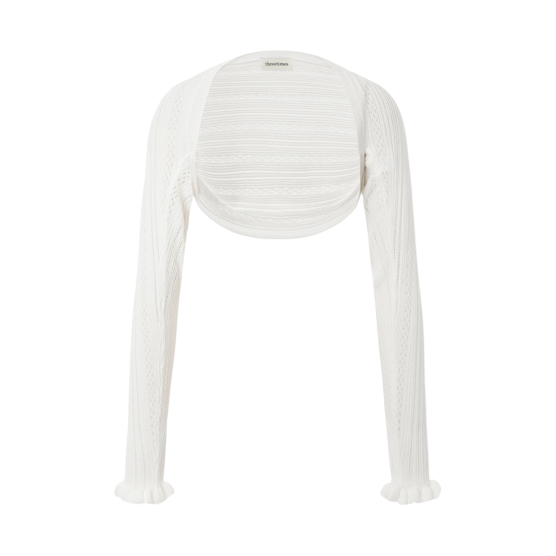 - (W) Threetimes Iris Bolero Ivory