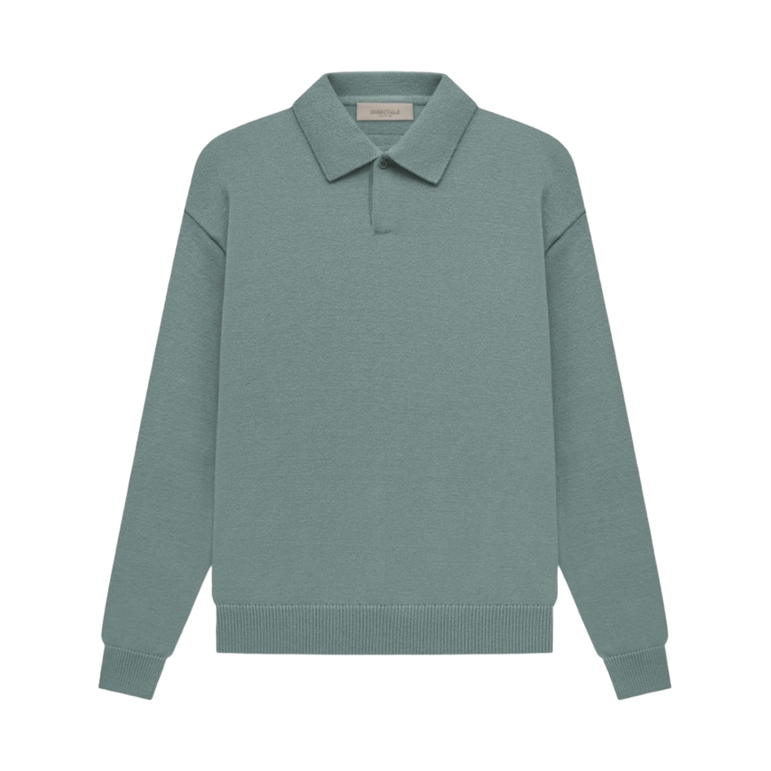에센셜 니트 폴로 시카모어 - 23SS(Essentials Knit Polo Sycamore - 23SS)