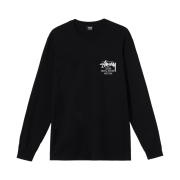 Stussy Stock DSM New York LS T-Shirt Black