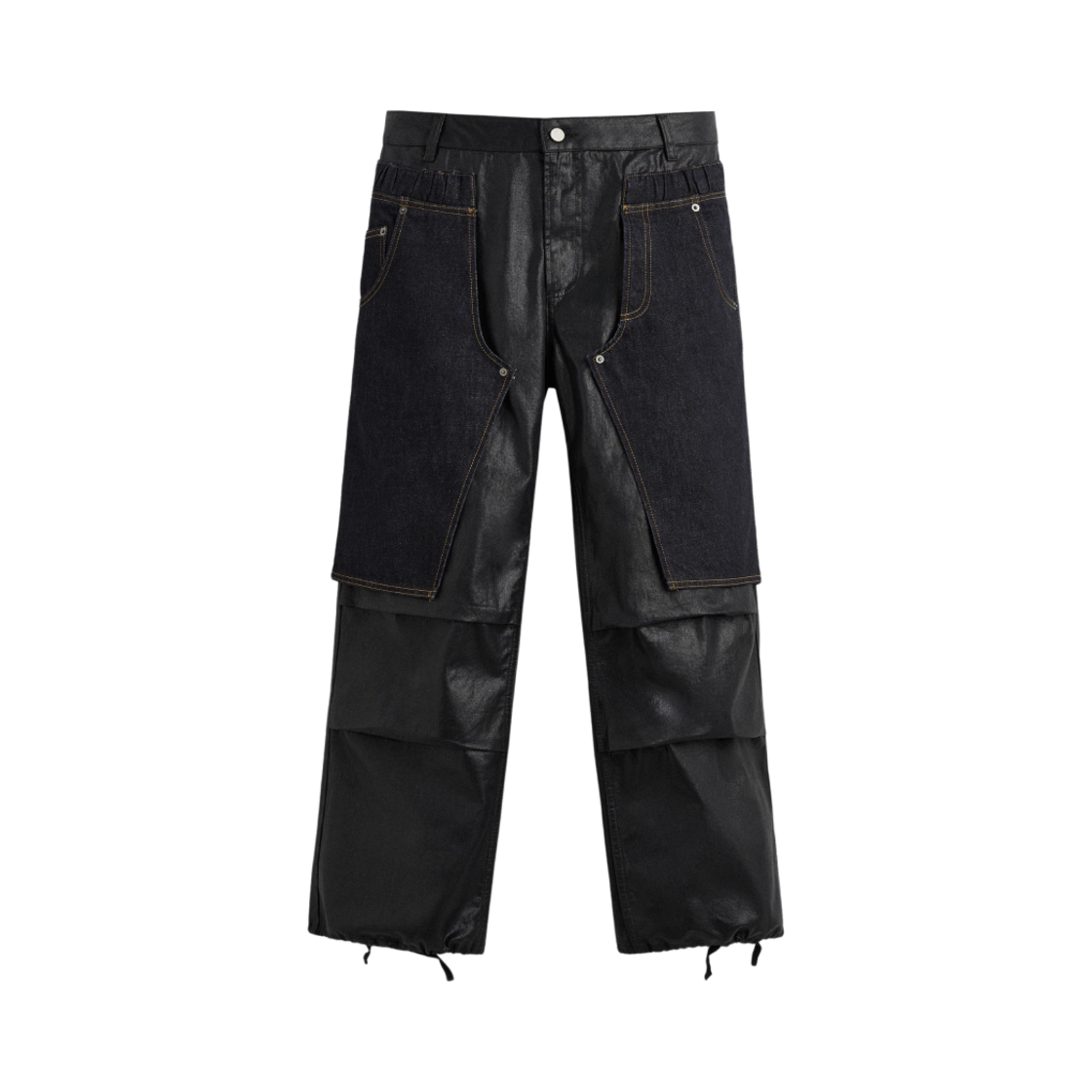 자라 x 앤더슨벨 컴바인드 레이어드 진 블랙(Zara x Andersson Bell Combined Layered Jeans Black)