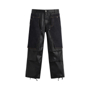 Zara x Andersson Bell Combined Layered Jeans Black
