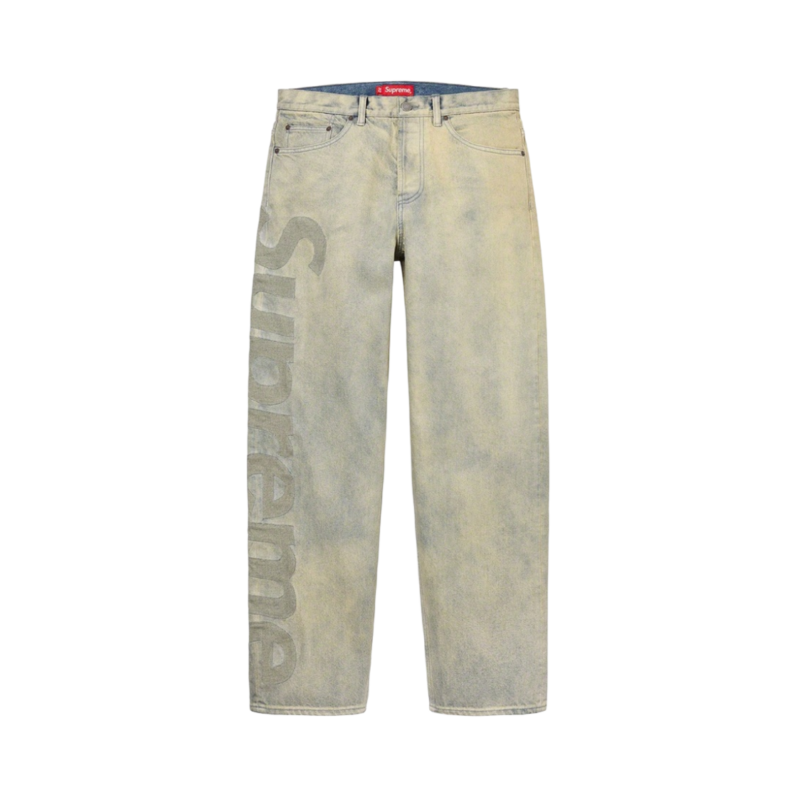 슈프림 인셋 로고 진 더티 - 22SS(Supreme Inset Logo Jean Dirty - 22SS) - 1