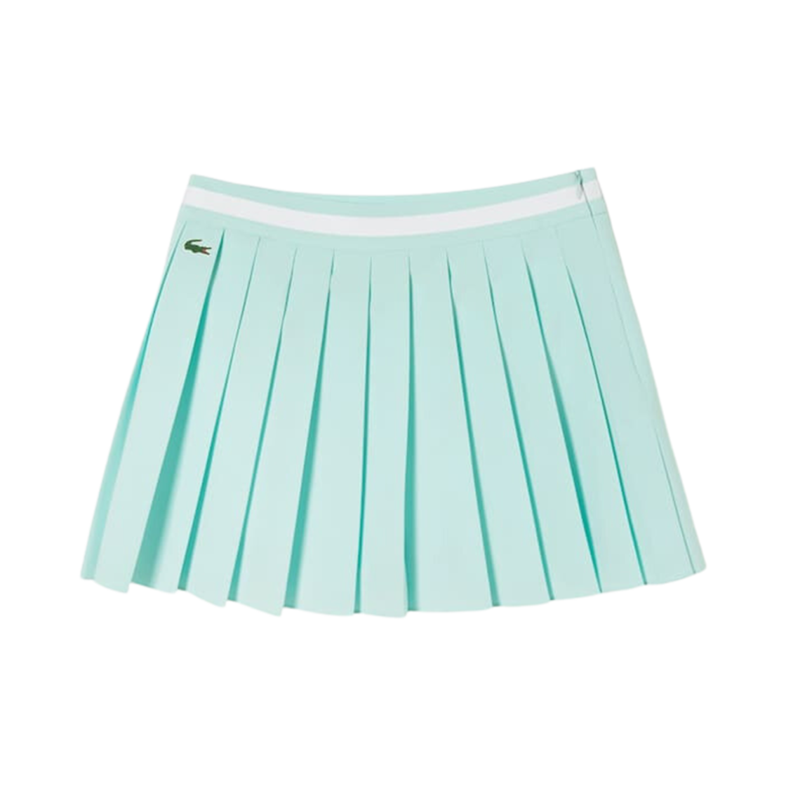 JF017E-53GLG (W) Lacoste Tennis Basic Pleats Mini Skirt Mint