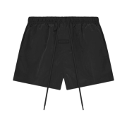 (W) Essentials Crinkle Nylon Running Shorts Jet Black - 24SS