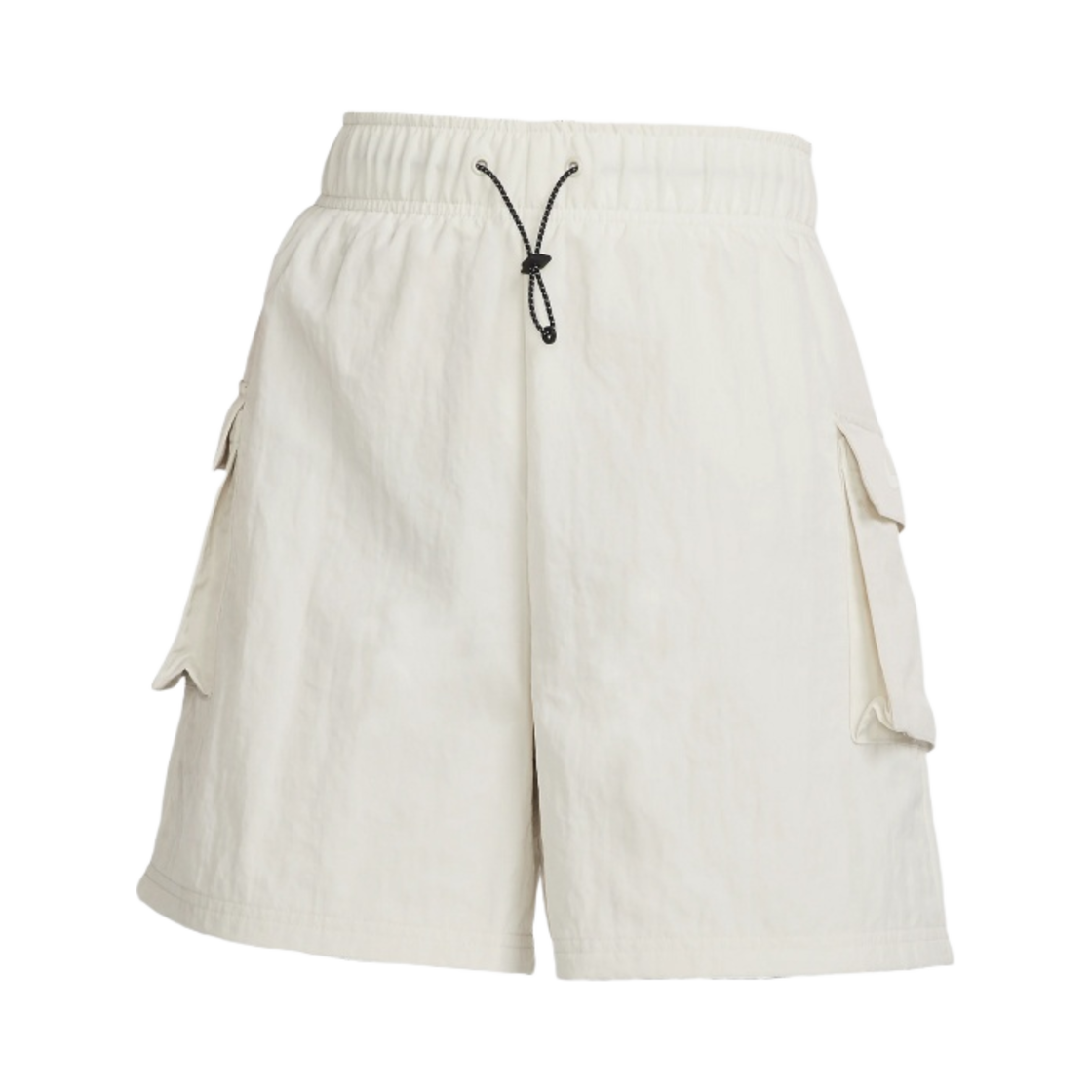 (W) 나이키 NSW 에센셜 우븐 하이 라이즈 쇼츠 라이트 오어우드 브라운 - 아시아((W) Nike NSW Essential Woven High Rise Shorts Light Orewood Brown - Asia) - 1