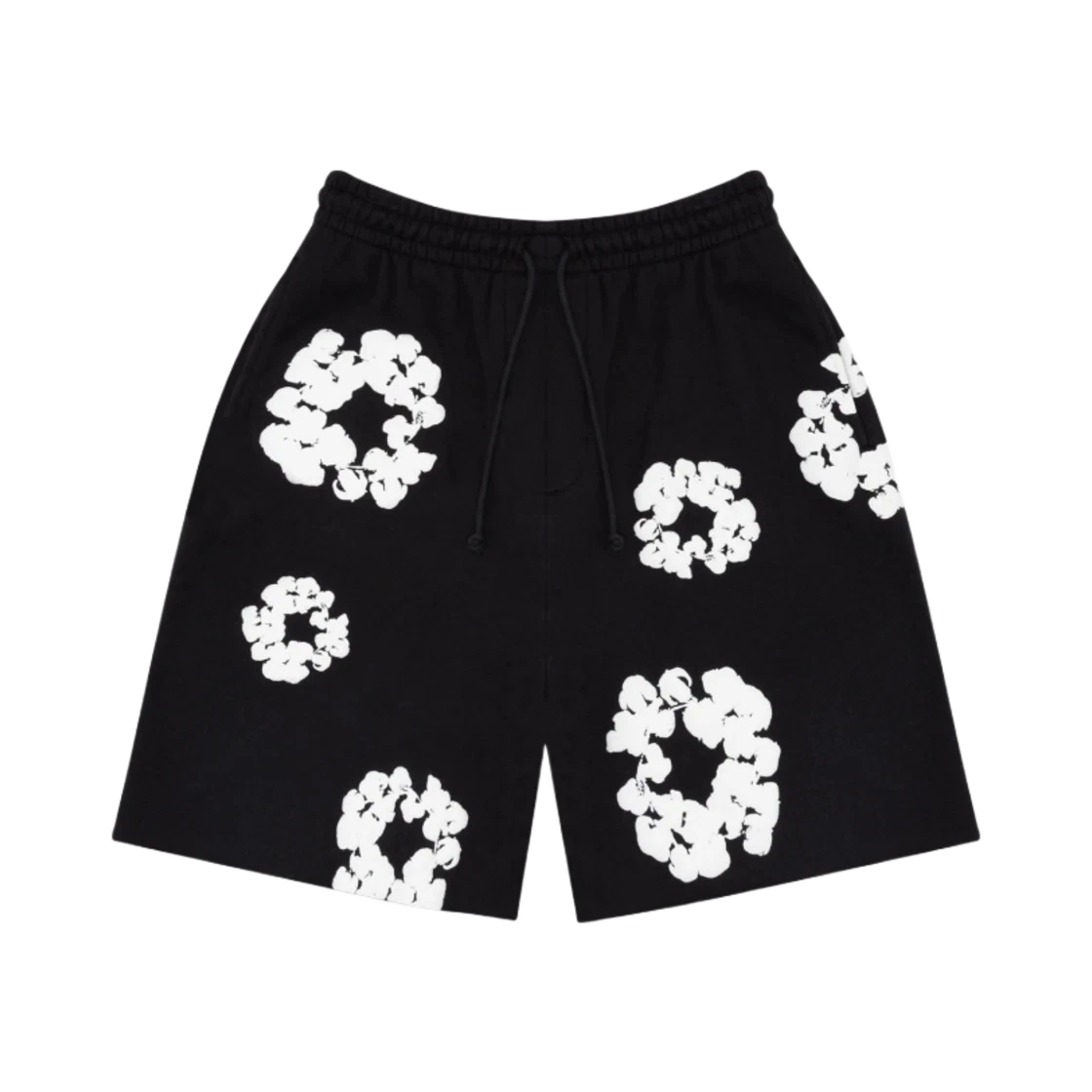 Denim Tears Denim Tears The Cotton Wreath Shorts Black · S
