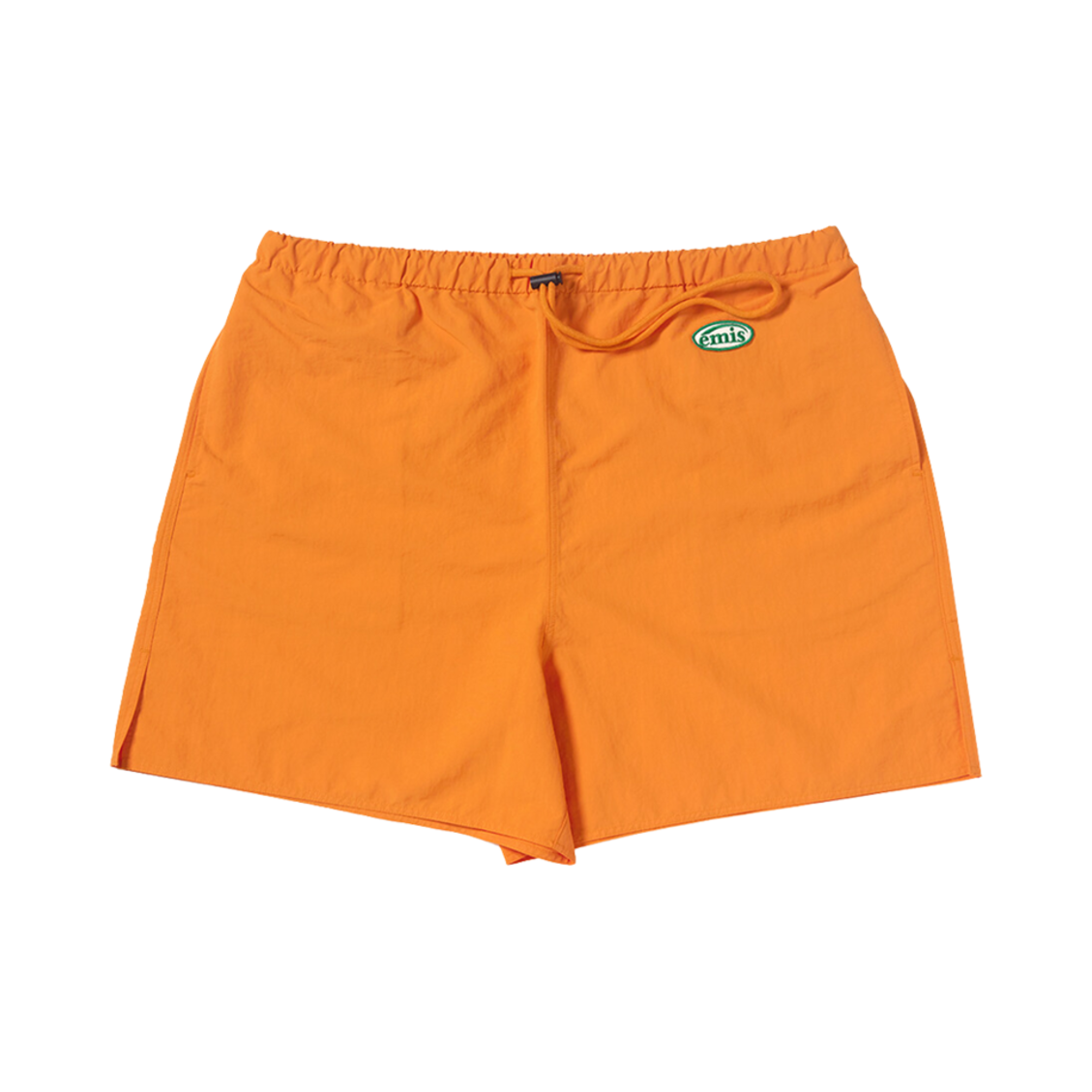 - Emis Mini Wappen Nylon Shorts Orange