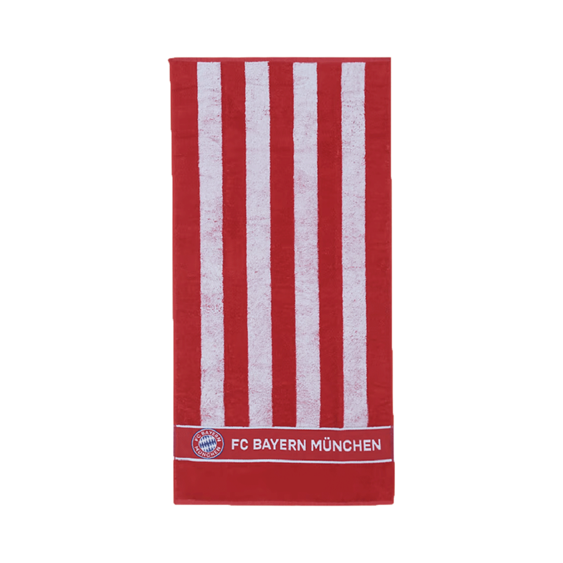 BAY24B7AE007UMXFRE Over The Pitch FCB Beach towel red/white