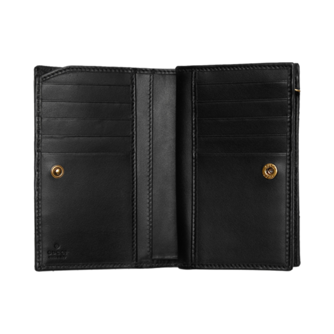 구찌 GG 마몽 지갑 블랙 레더(Gucci GG Marmont Wallet Black Leather) - 3