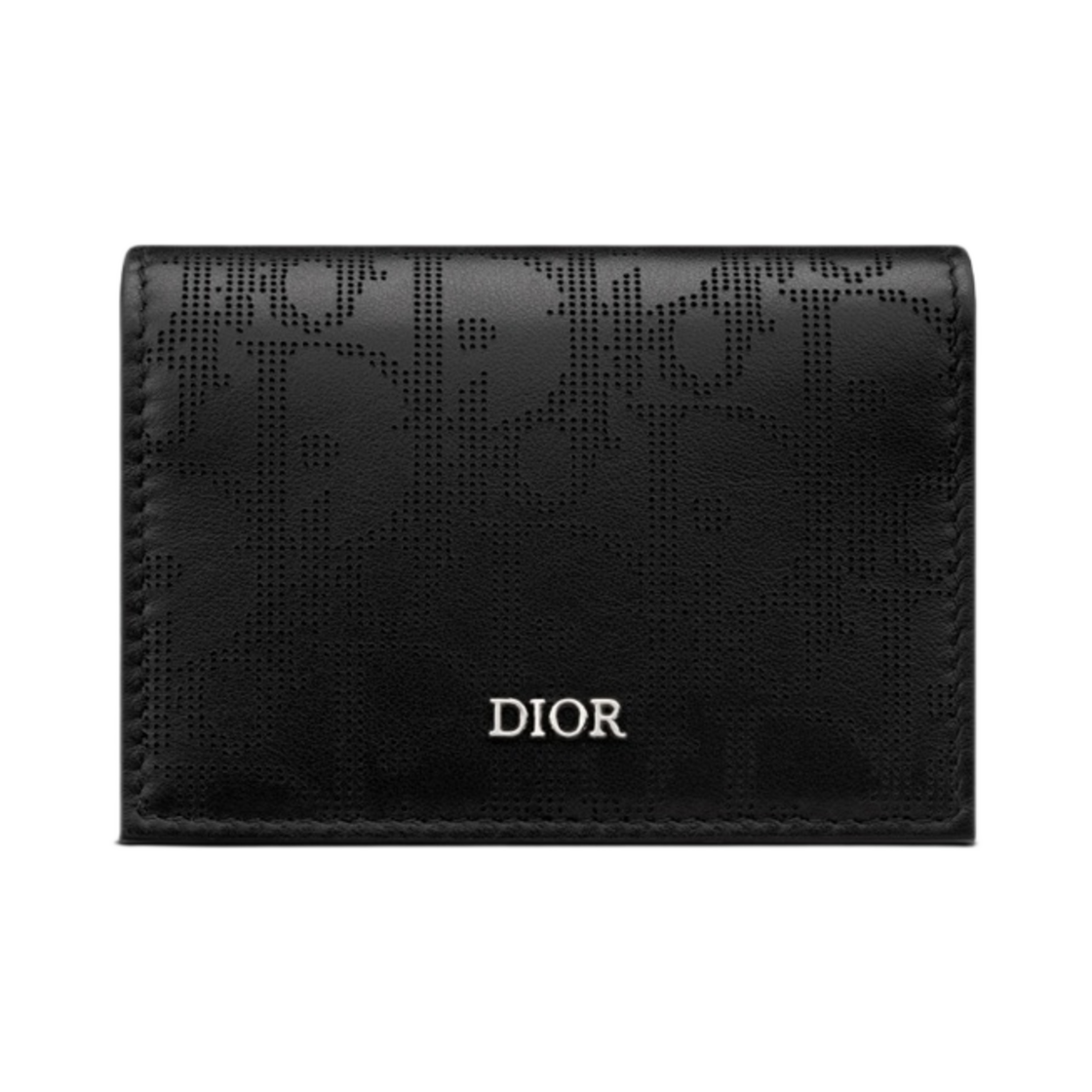 디올 비즈니스 카드 홀더 블랙 디올 오블리크 갤럭시 레더(Dior Business Card Holder Black Dior Oblique Galaxy Leather) - 1
