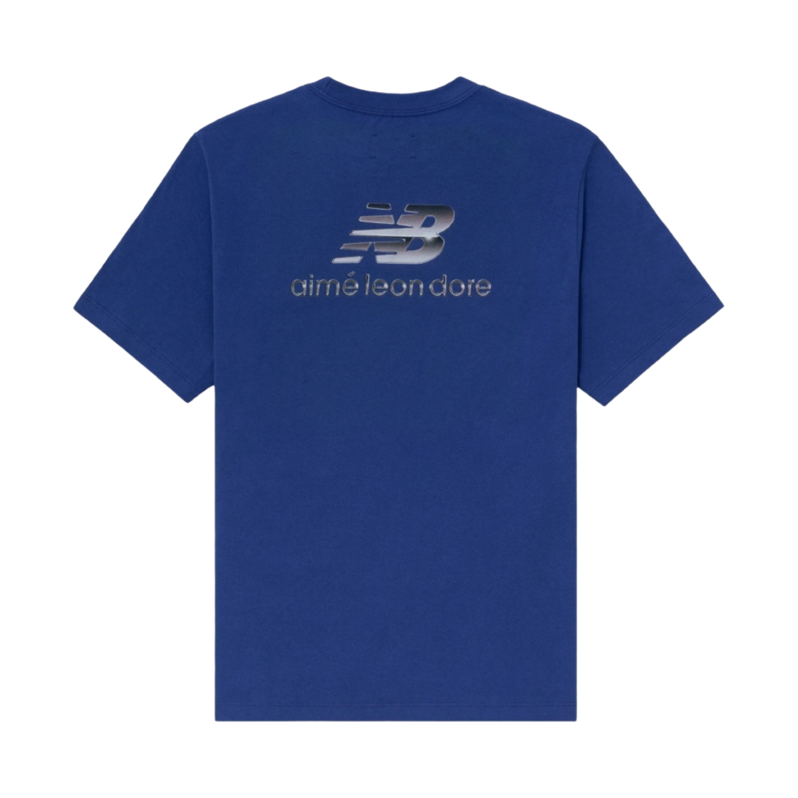 에메 레온 도르 x 뉴발란스 로고 티셔츠 블루(Aime Leon Dore x New Balance Logo T-Shirt Blue) - 1