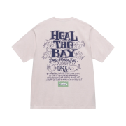 Stussy x Heal The Bay Ocean Pigment Dyed T-Shirt Blush