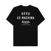 Deus Ex Machina Seoul College T-Shirt Black