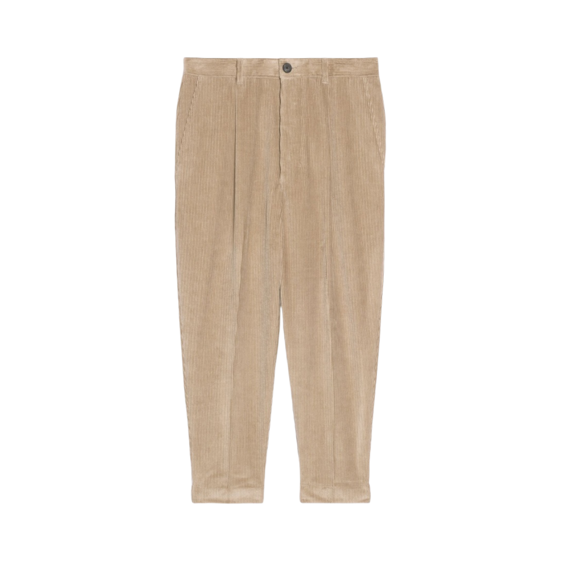 아미 캐롯 오버사이즈 치노 트라우저 베이지(AMI Carrot Oversize Chino Trousers Beige) - 1