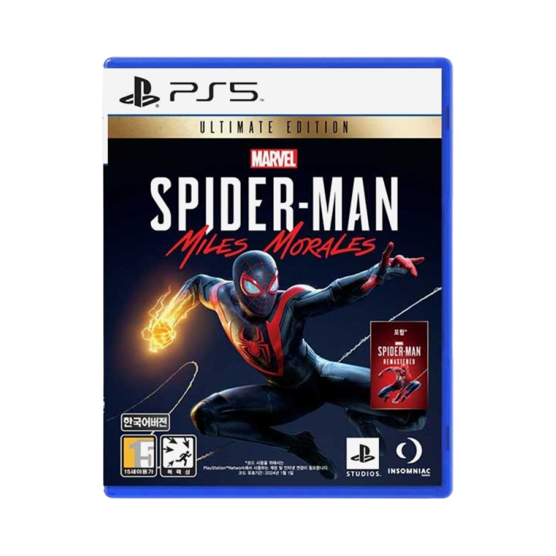 플레이스테이션 5 스파이더맨 마일즈 모랄레스 얼티밋 에디션 (국내 정식 발매 제품)(Playstation 5 Spider-Man Miles Morales Ultimate Edition (Korean Ver.)) - 1