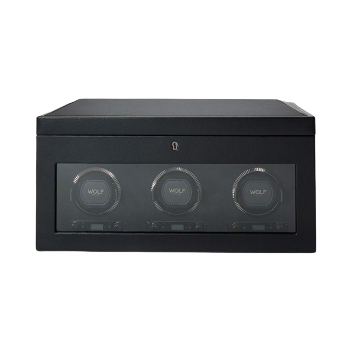 792302 Wolf 1834 British Racing Triple Watch Winder Black