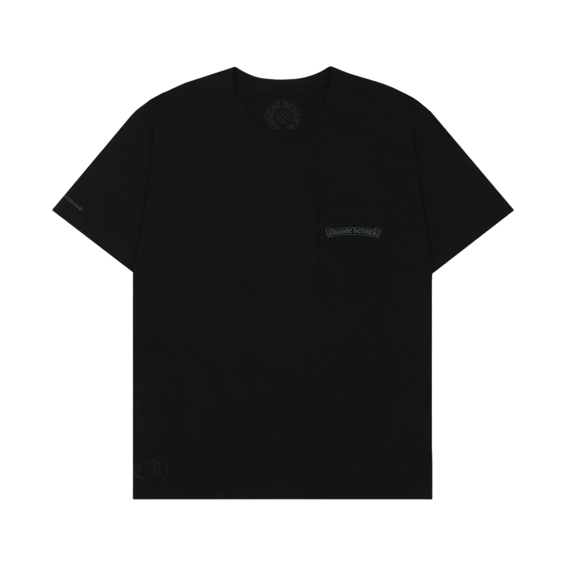 크롬하츠 세메터리 티셔츠 블랙(Chrome Hearts Cemetery T-Shirt Black) - 2