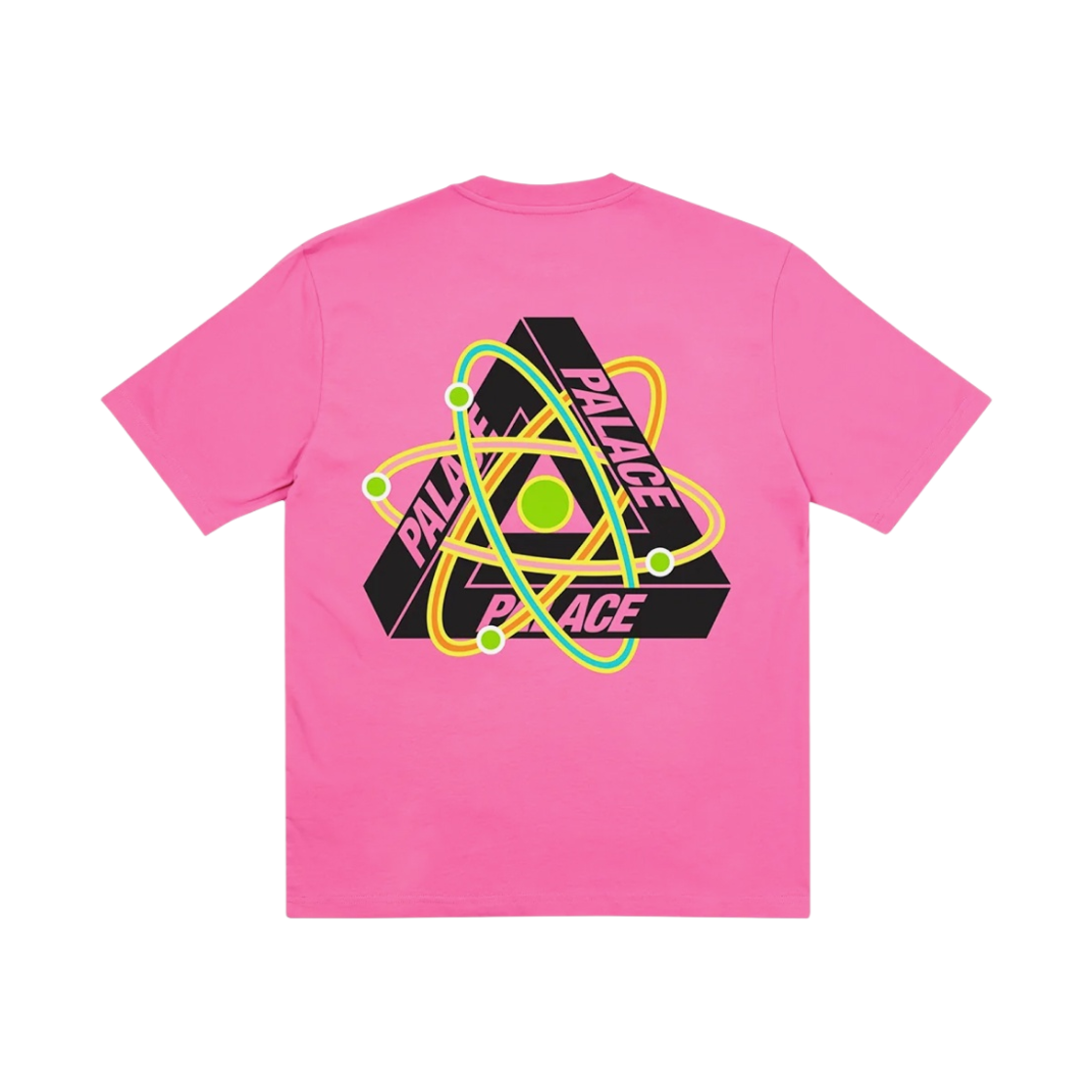 팔라스 트라이아톰 티셔츠 핑크 - 22FW(Palace Tri-Atom T-Shirt Pink - 22FW) - 1