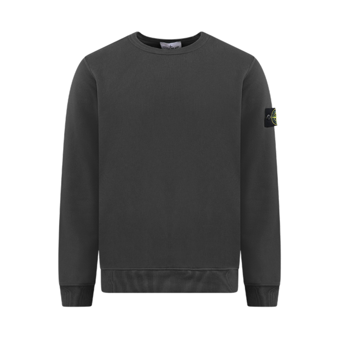 811563051-V0062 Stone Island 63051 Cotton Fleece Garment Dyed Sweatshirt Lead - 24FW