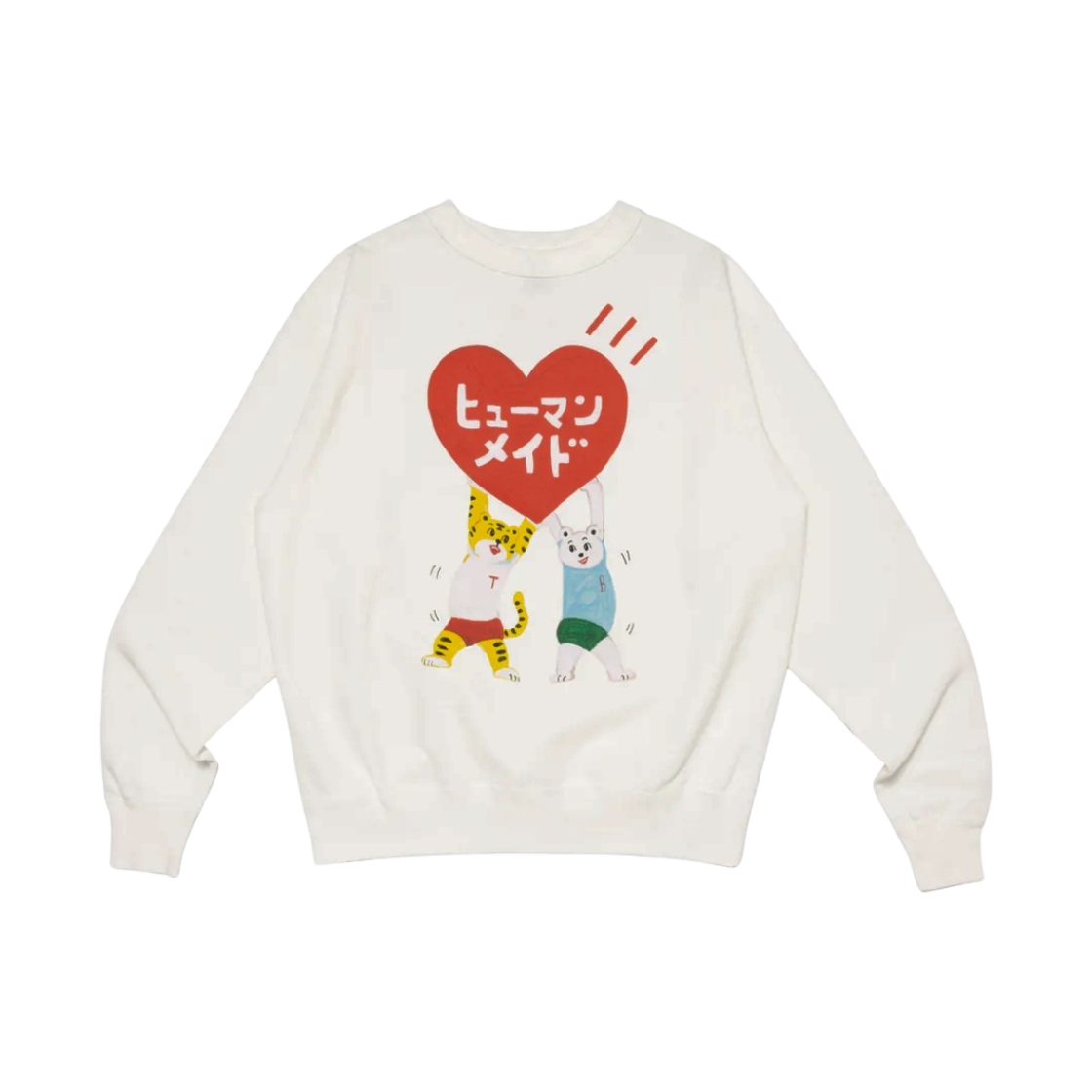 휴먼 메이드 케이코 소오토메 스웨트셔츠 #2 화이트(Human Made Keiko Sootome Sweatshirt #2 White) - 1