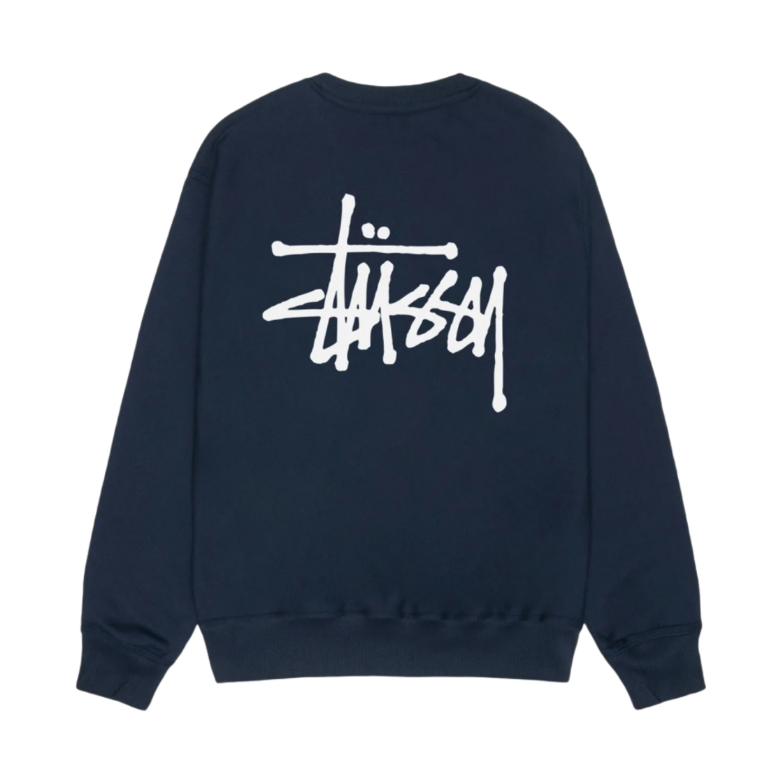 ★STUSSY★BASIC STUSSY CREW 2024★追跡可 스투시 베이직 스투시 크루넥 네이비 2024, 2025 | Stussy | KREAM