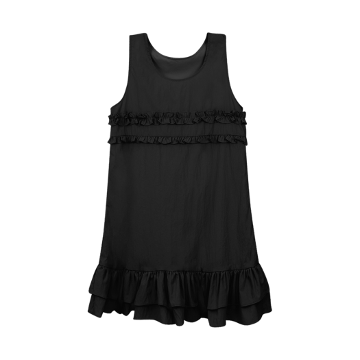 MF2514OP002CBBFR Margarin Fingers Mixed Frill Mini One Piece Black
