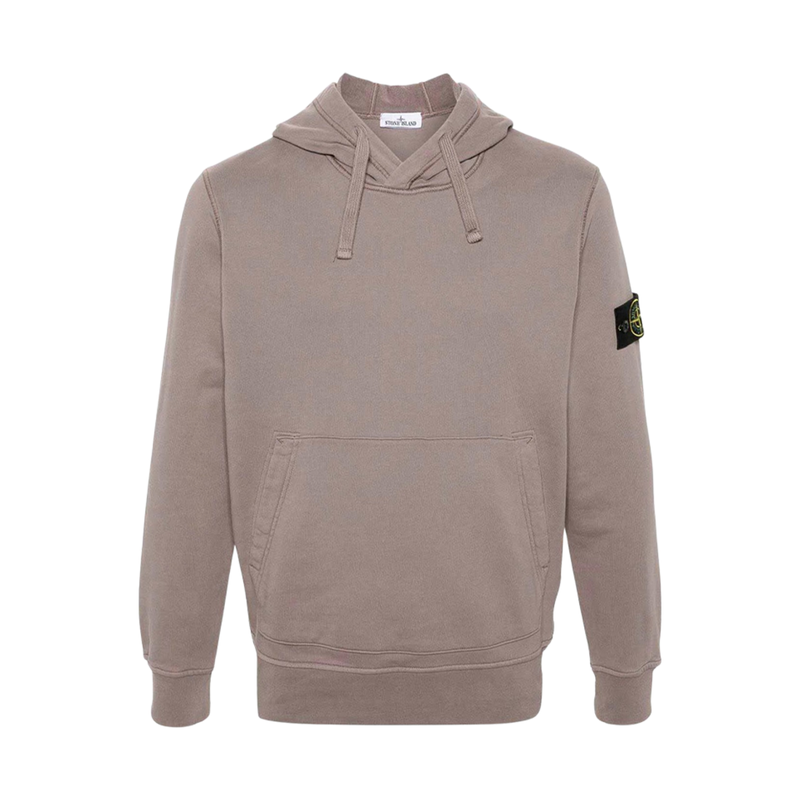 801564151-V0092 Stone Island 64151 Cotton Fleece Hooded Sweatshirt Dove Grey - 24SS