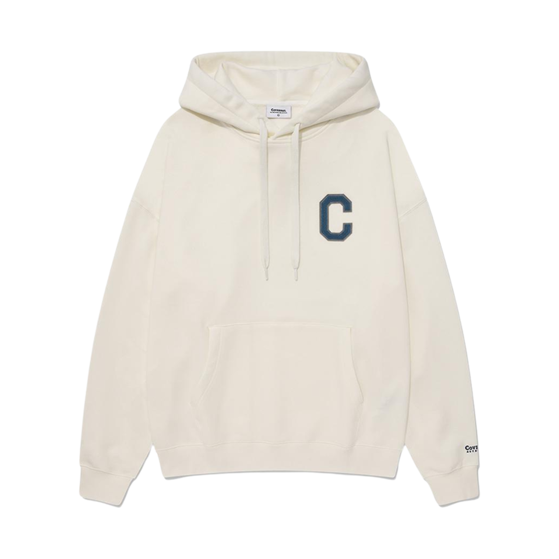 커버낫 C 로고 후디 아이보리(Covernat C Logo Hoodie Ivory) - 1