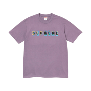 Supreme Stencil T-Shirt Dusty Purple - 23FW