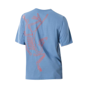 Arc'teryx Cormac Arc'Bird Logo SS T-Shirt Stone Wash Heather