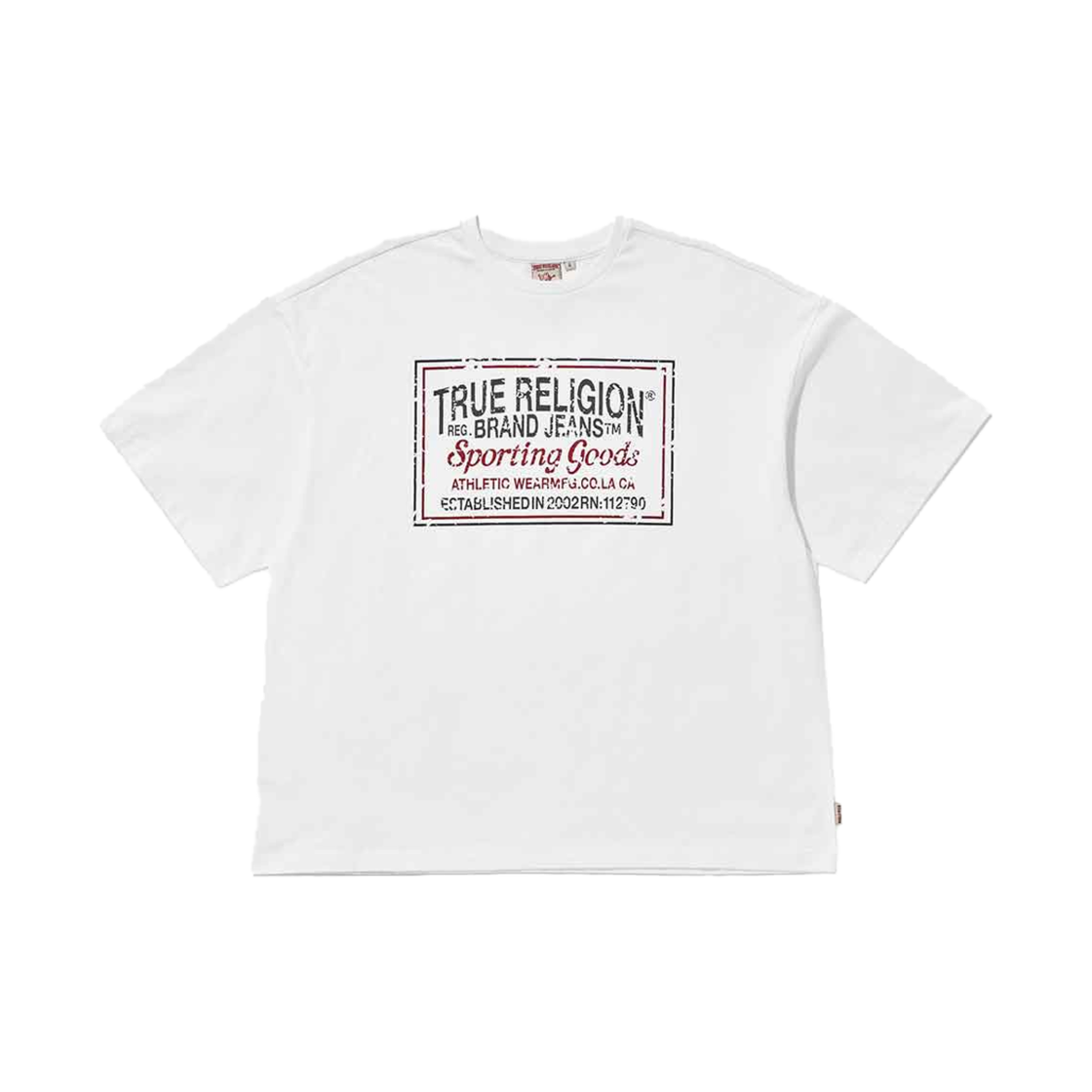 트루릴리젼 TR 빈티지 티셔츠 화이트