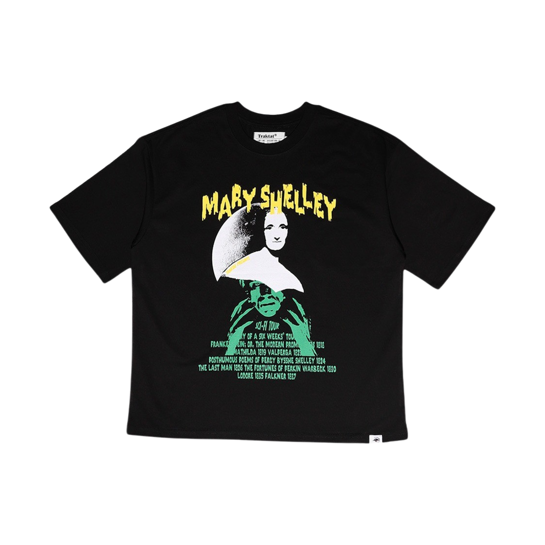 트락타트 메리 셸리 SF 투어 티셔츠 블랙(Traktat Mary Shelley Sci-Fi Tour T-Shirts Black)