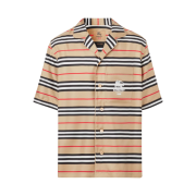 Supreme x Burberry Silk S/S Pajama Shirt Archive Beige - 22SS