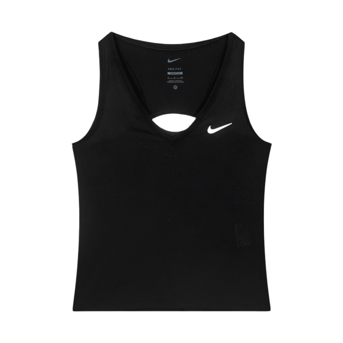 (W) 나이키 코트 빅토리 테니스 탱크탑 블랙 -US/EU((W) Nike Court Victory Tennis Tank Top Black - US/EU) - 1