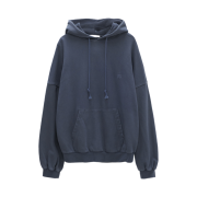 Polyteru Human Index Human Loosed Sweat Hoodie Washed Blue